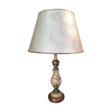 Venetian lamp in gilded wood