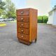 Chiffonnier vintage art deco chest of drawers 1950
