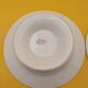2 Compotiers Choisy le Roi Avellan Boulenger ironstone floral decoration red