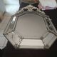 Large octagonal Venetian Murano mirror. Early 19th century