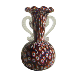 Vase murano millefiori