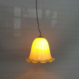 Scandinavian suspension glass yellow digitalis grandiflora