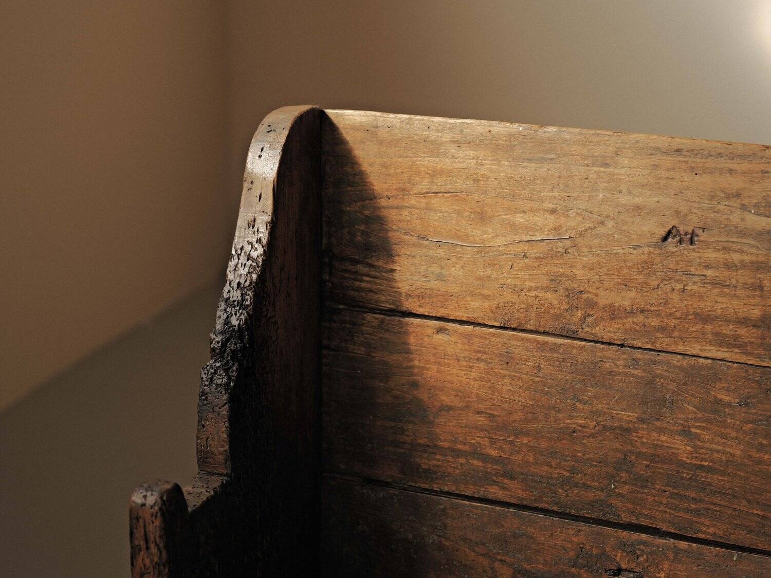 Banc de ferme, Art-Populaire, Ardèche, XIXᵉ siècle