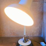 Old gray vintage articulated lamp from the 60s
