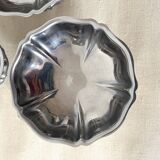 Coupes basses en inox bords festonnés