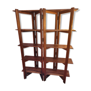 Etagère palissandre démontable,