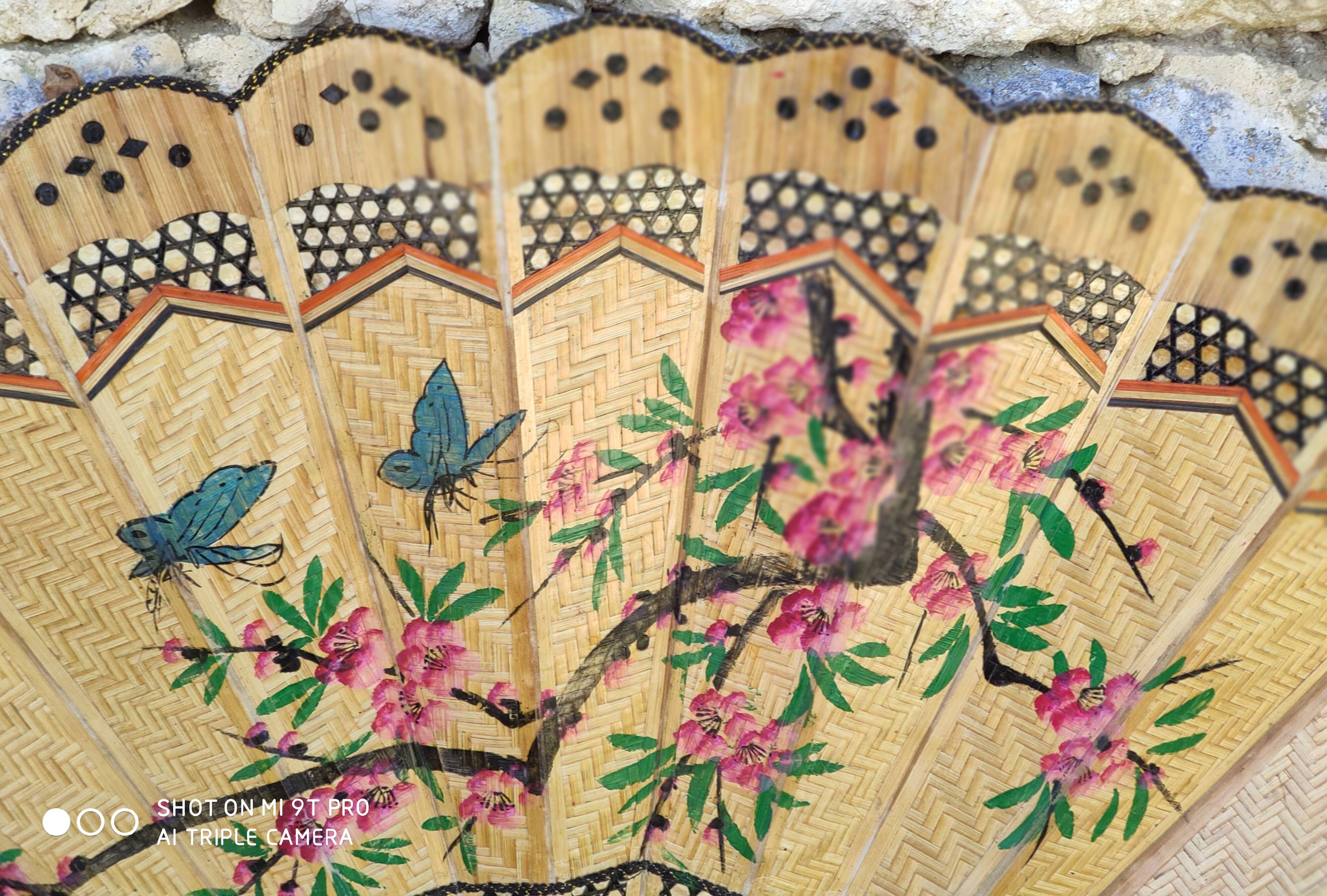 Large decorative fan