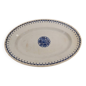 Vintage St Amand oval dish