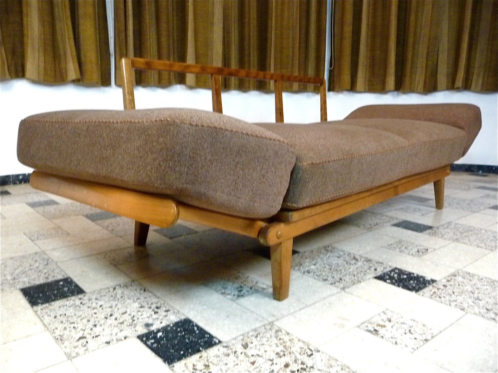 Mid-century Two-Seater Sofa Daybed by Wilhelm Knoll, Germany 1950s