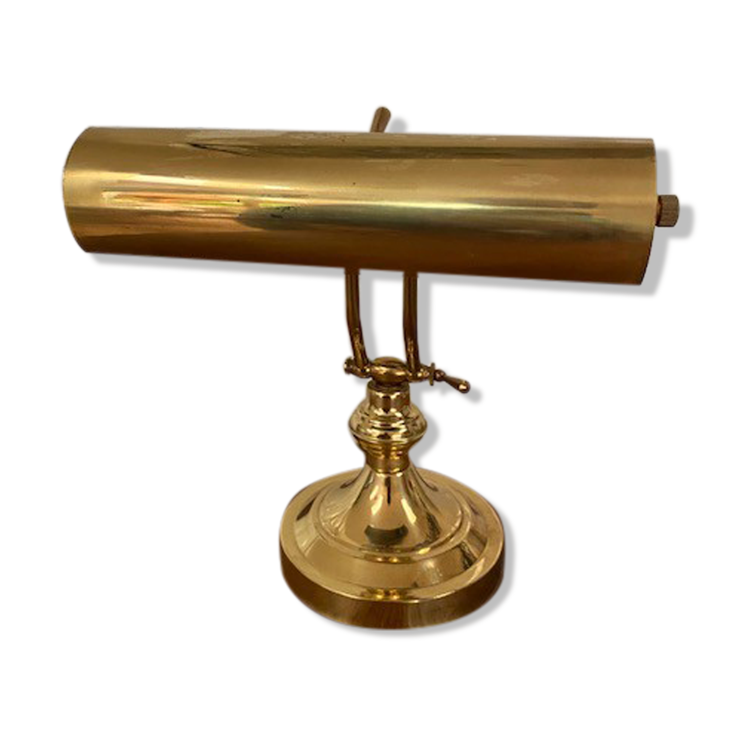 Desk lamp called banker or notary