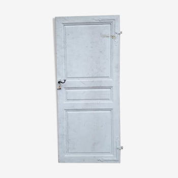 Old grey patina door