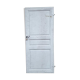 Porte ancienne patine grise