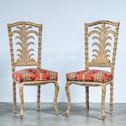 Duo de chaises palmier Rococo