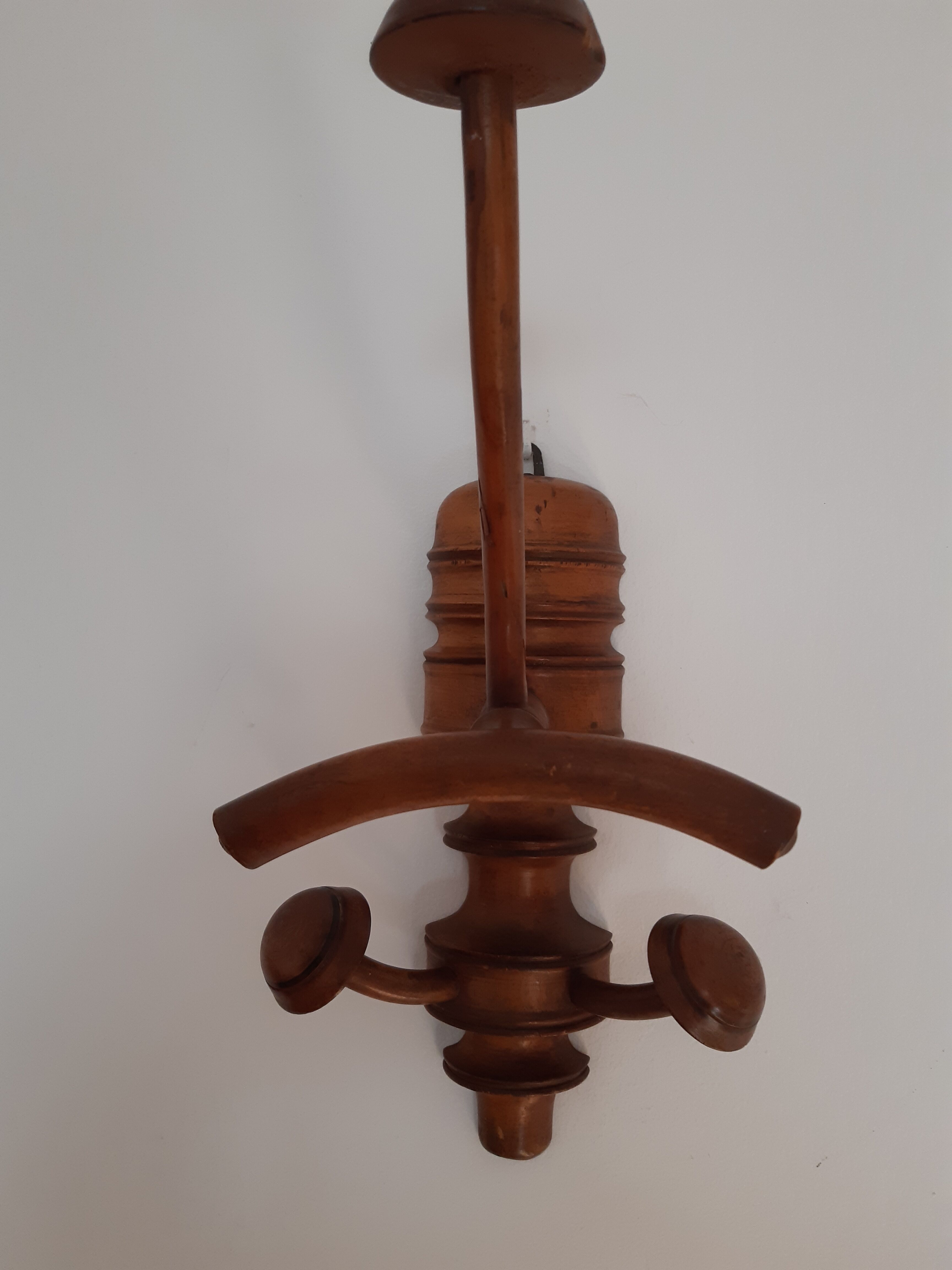 Porte manteau façon bambou