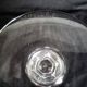 Set of 6 water glasses and 6 wine glasses in cut crystal Val Saint Lambert