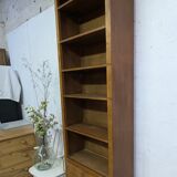 Oak bookcase, mid-20th century