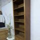 Oak bookcase, mid-20th century