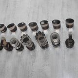 Michel Dumas chess game in altuglas 70s