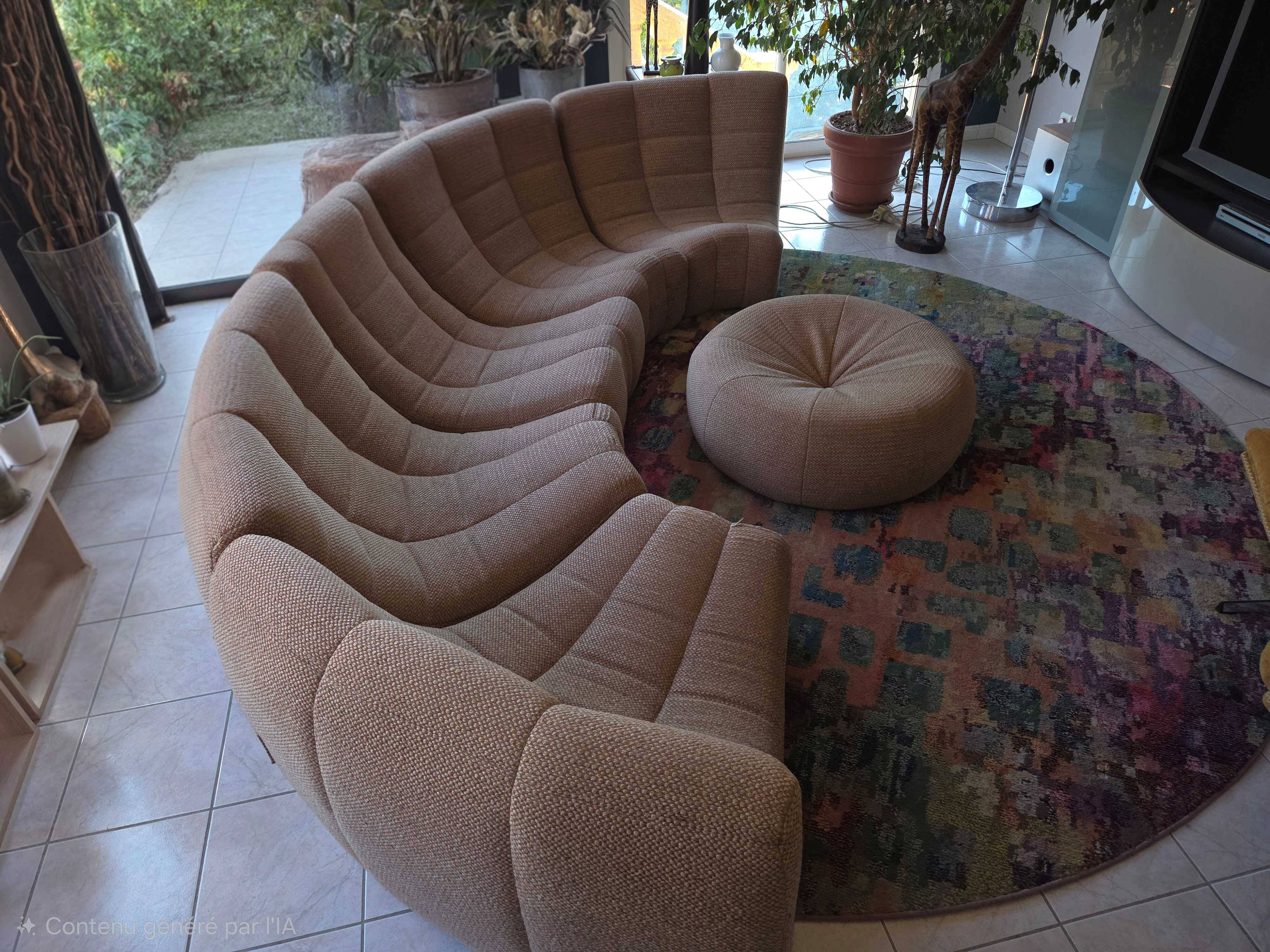 Canapé Gilda créé par Michel Ducaroy pour Ligne Roset