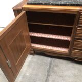 Vintage brutalist style sideboard 1950