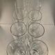 Set of 8 vintage Kosta Boda champagne flute glasses