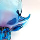 Coupe Centrepiece - Solid Bohemian Crystal - Amethyst Blue