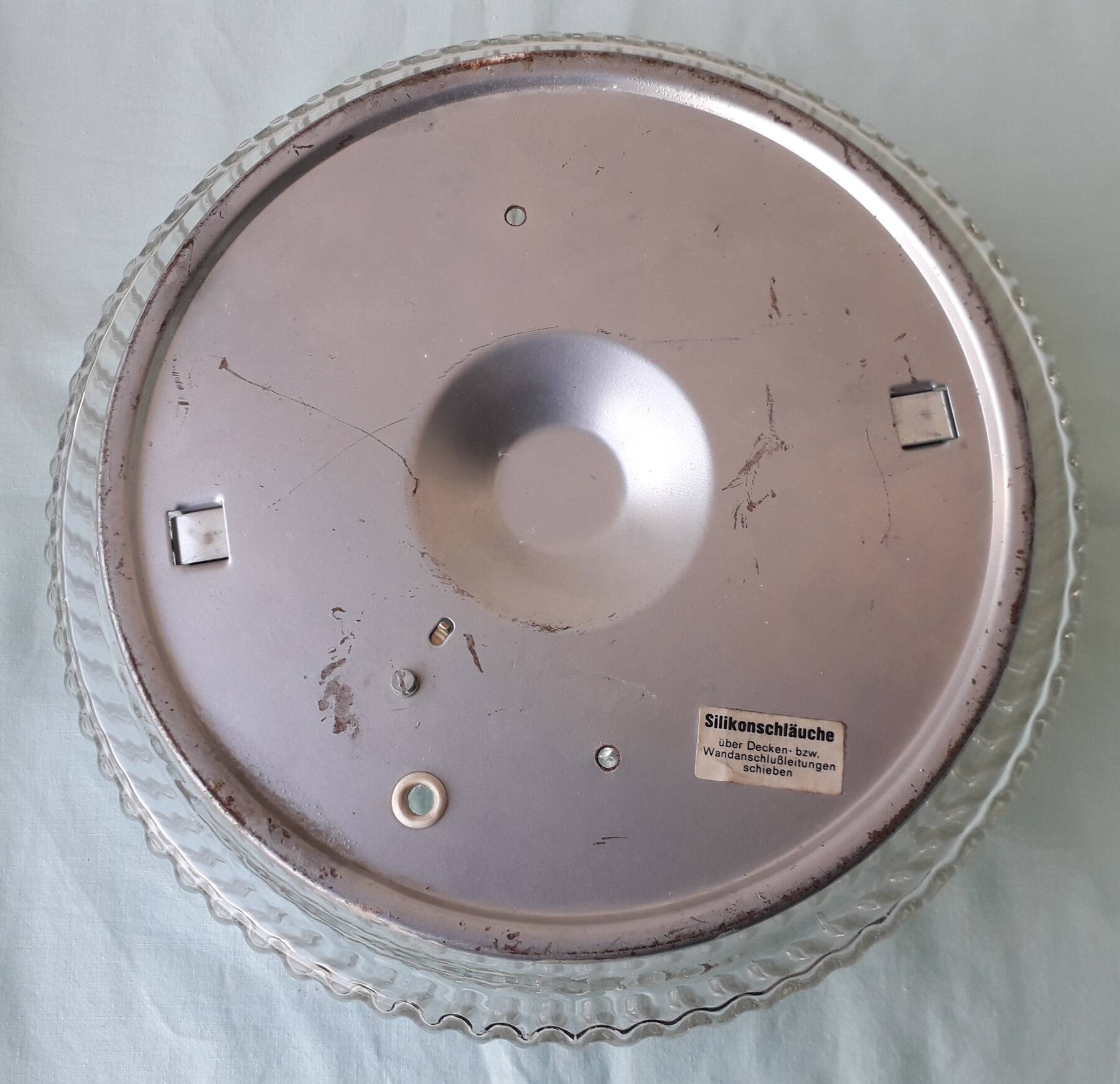 Plafonnier ou applique en verre