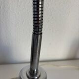 Paire lampes vintage 1940 de bureau jumo 210 chromée design - 50 cm