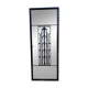 Porte vitrée acier brut