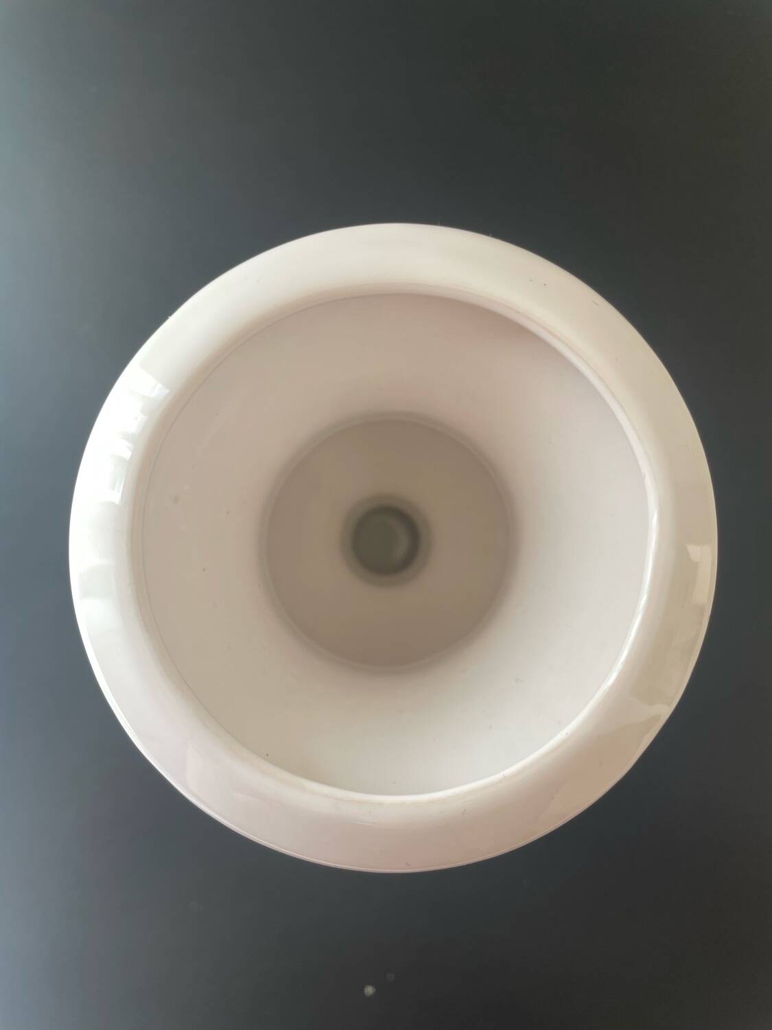 Medici white porcelain vase