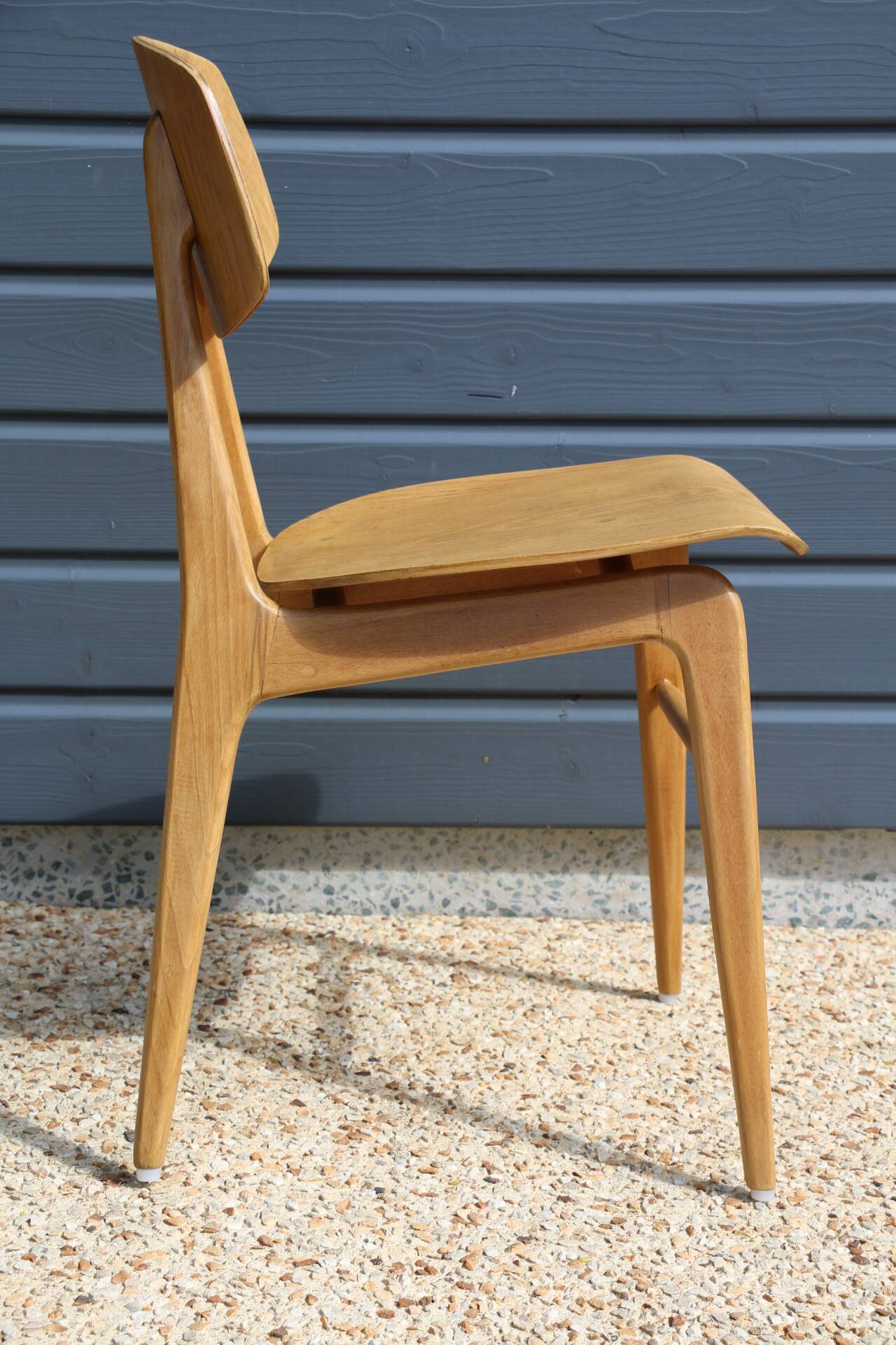 2 chaises reconstruction 1950 style Landault
