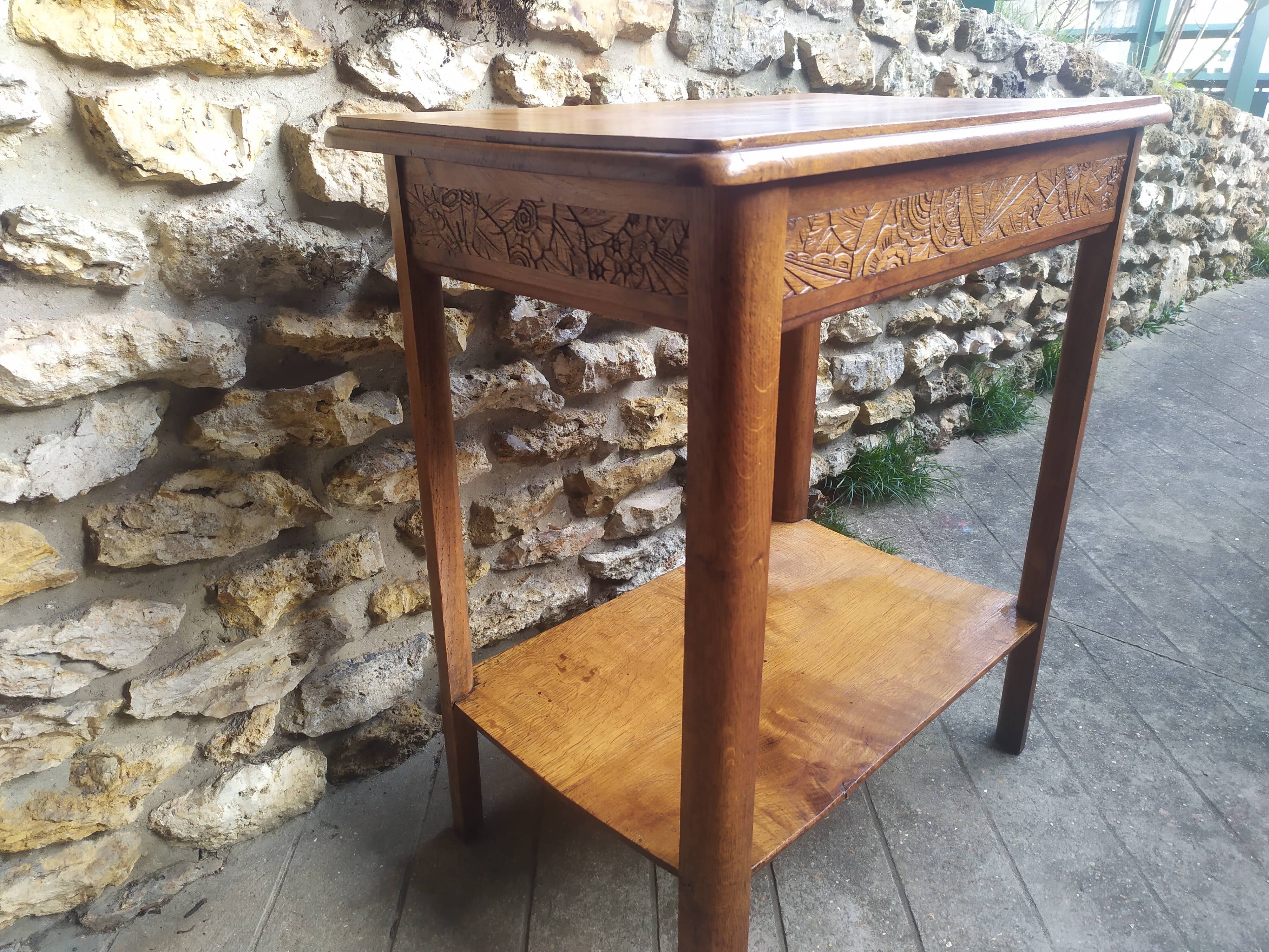 Small table where serves