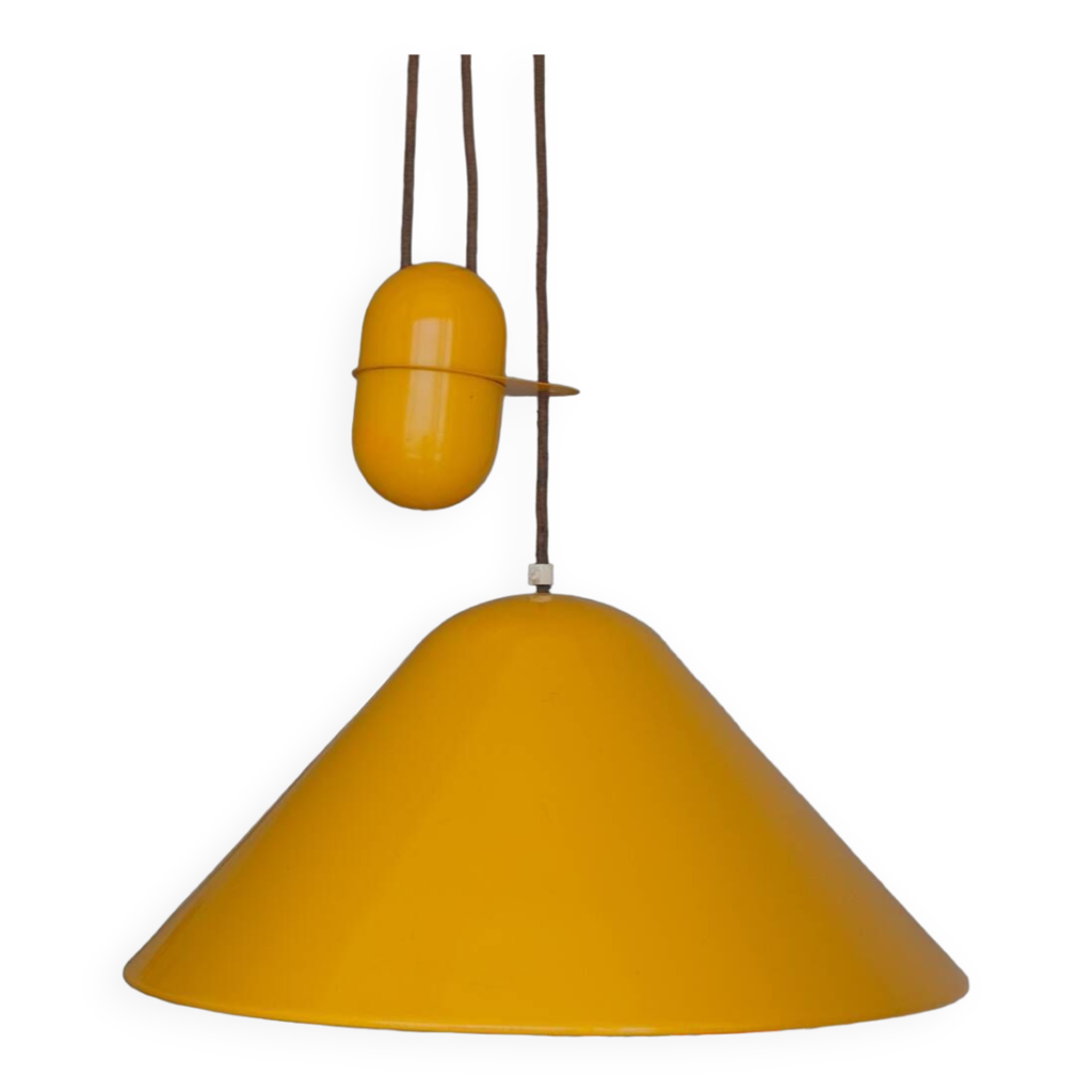 Suspension vintage lignes danoises des années 50