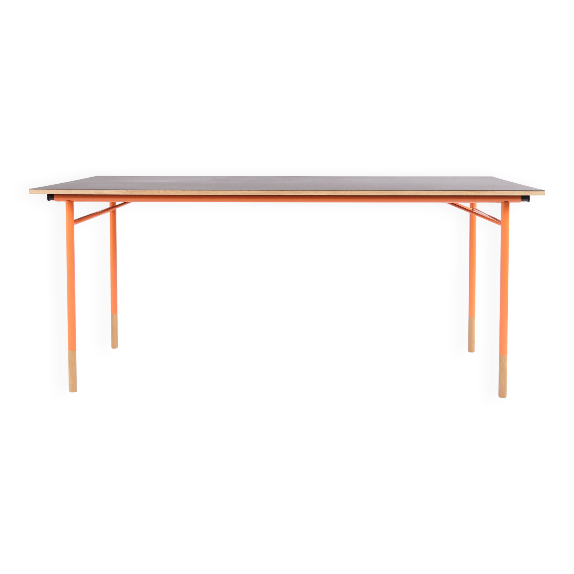 Table à manger Nyhavn – Finn Juhl – Maison de Finn Juhl – linoléum gris – pin de l'Oregon – 2015