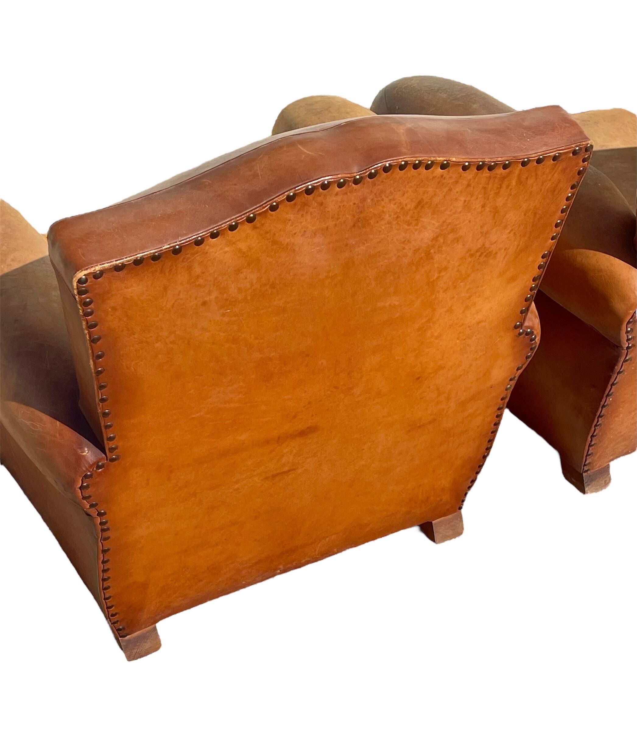 Pair of Club Armchairs