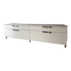 Cinna white lacquered TV stand - Everywhere Collection
