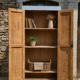 Renovated and distressed antique Parisian wardrobe | Gabrielle