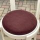 Lacquered wooden chairs with fabric, 1970s, set of 4