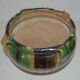 Pot glazed pot cache style Poteries d'Albi terracotta