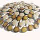 Mid-Century Enameled Metal Wall Sculpture, France, Circa 1965-1975