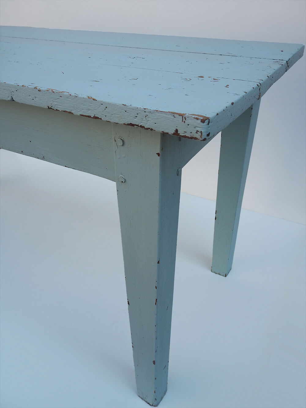 Old painted farmhouse table