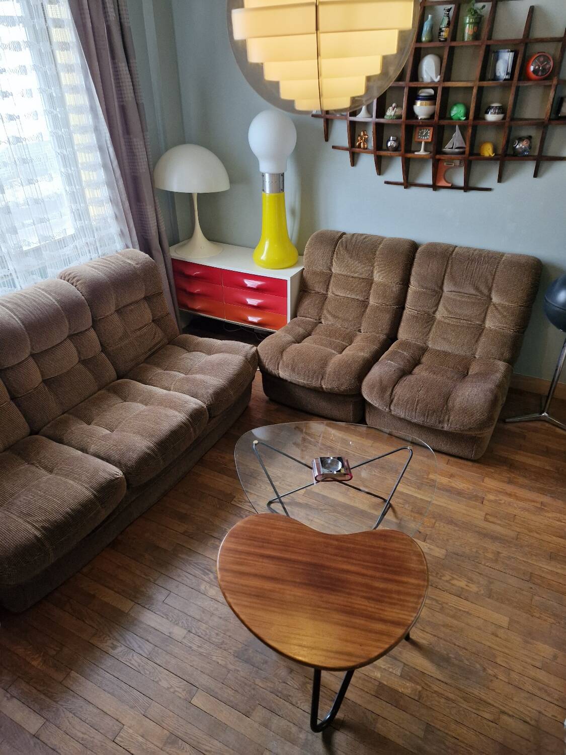 "Prefacto" by Pierre Guariche 1950, Haricot coffee table