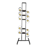 Support à plantes rétro en métal, style brutaliste, Tchécoslovaquie, années 1970