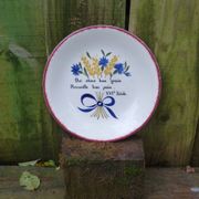 Old Gien flat plate with popular Maxime