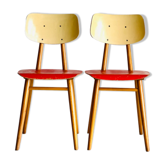 Bistro chairs from TON, set of 2