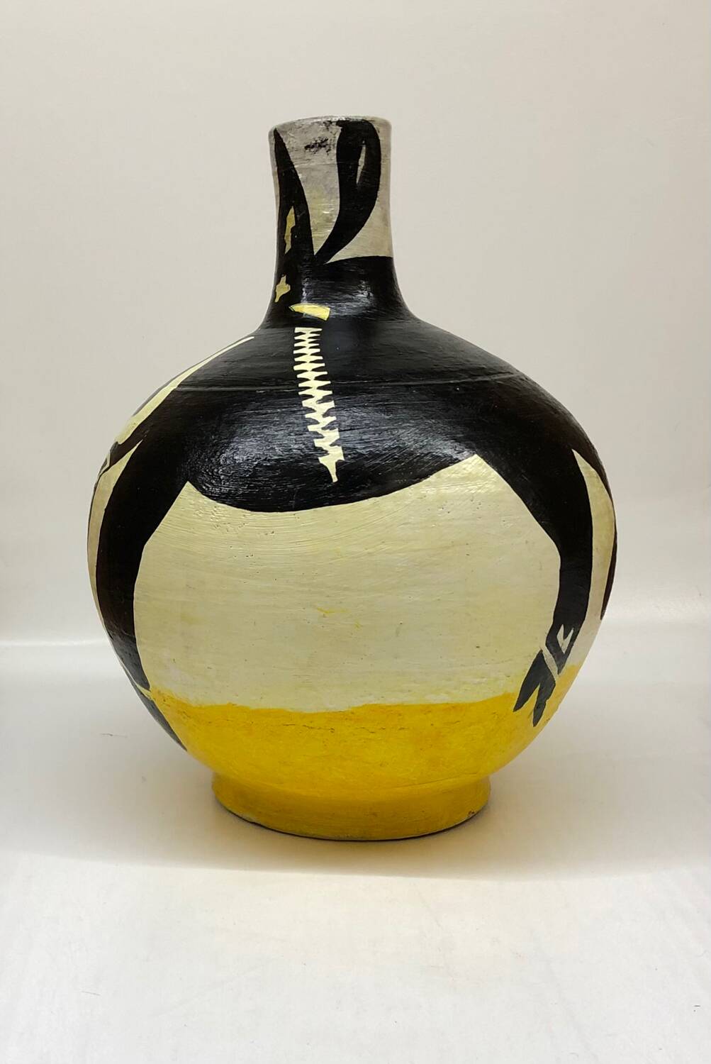 Picasso-inspired bull vase