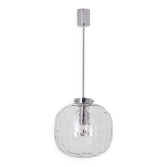 Murano glass globe pendant lamp