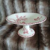 Antique compote dish in Gien ironstone.