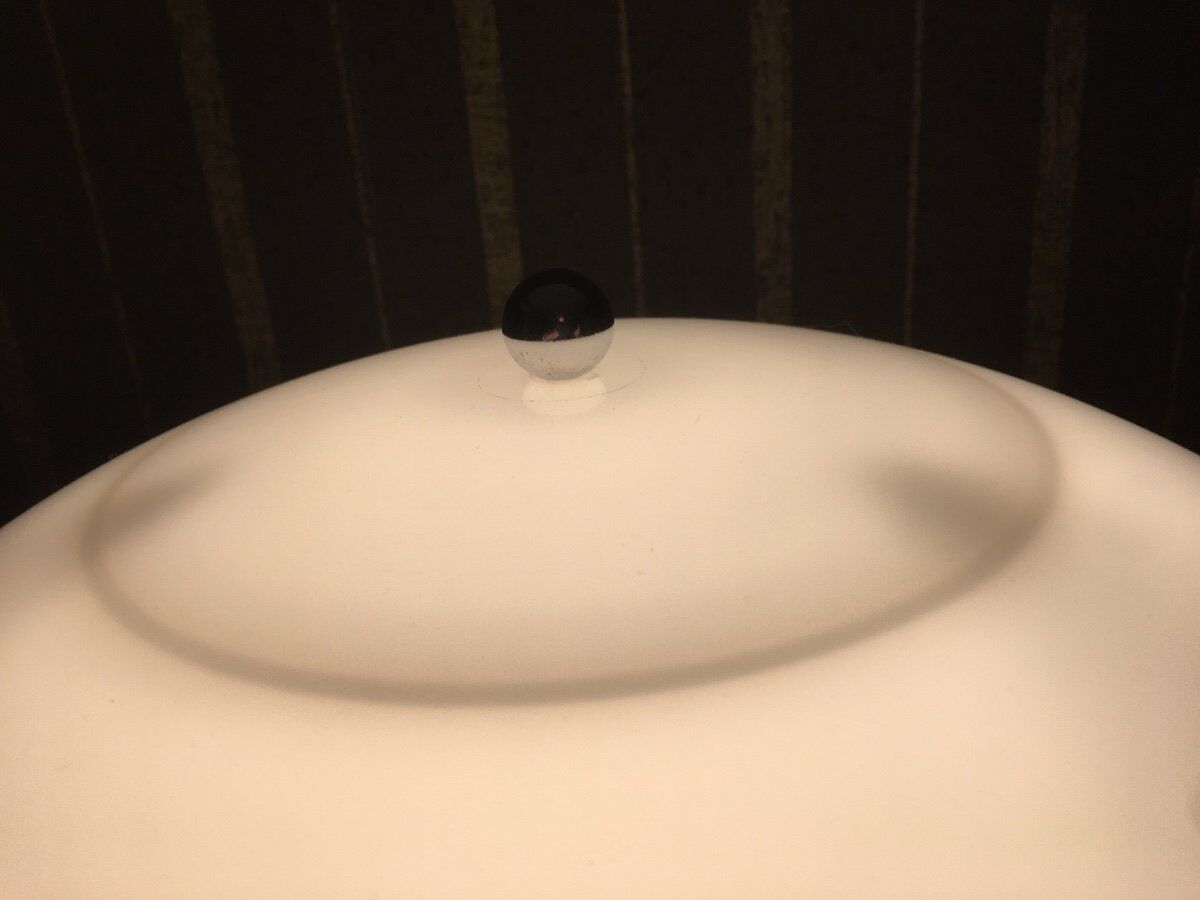 Lampe de table Panthela, Verner Panton, Poulsen des années 70