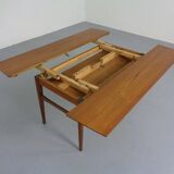 Teak dining or coffee table, Denmark, 1960s